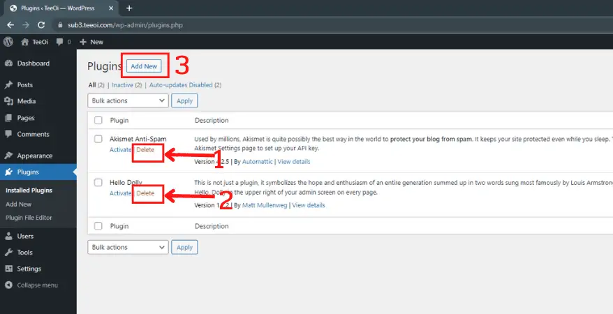 ติดตั้ง plugin