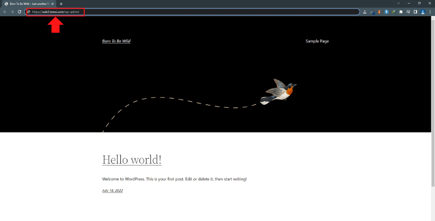 เข้าสู่ระบบ wordpress