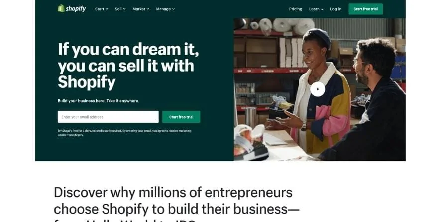 shopify ดีไหม