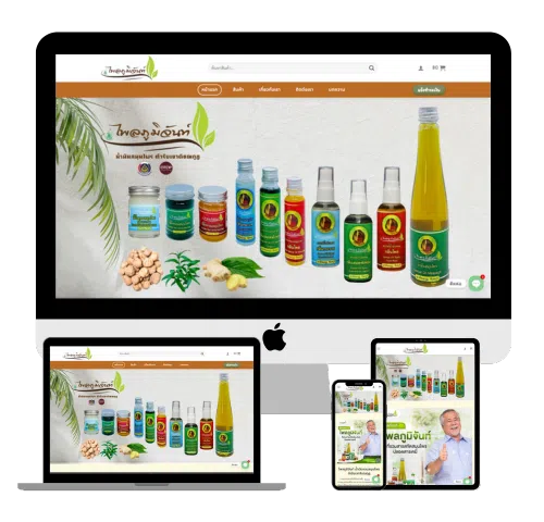 รับทําเว็บไซต์ e-commerce